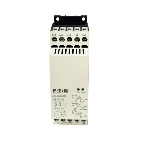 Eaton DS7-340SX007N0-L - DS7 soft start controller, 7 Amp, 480 VAC, Three Pole