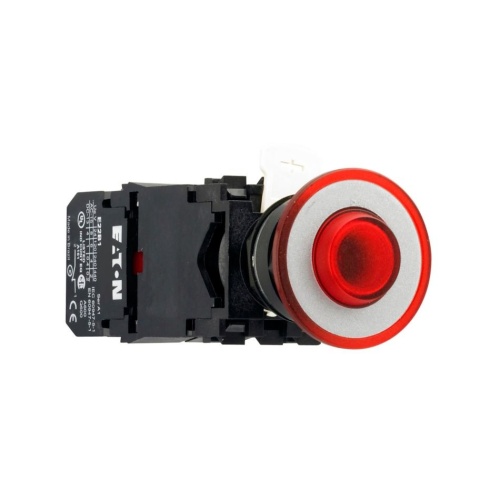 Eaton E22GDB2 Pushbutton, E22 Series, 22.5 mm, Red