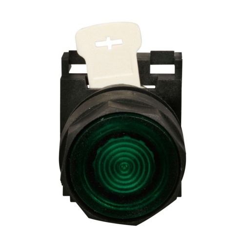 Eaton E22NB3 Pushbutton, E22 Series, 22.5 mm, Green