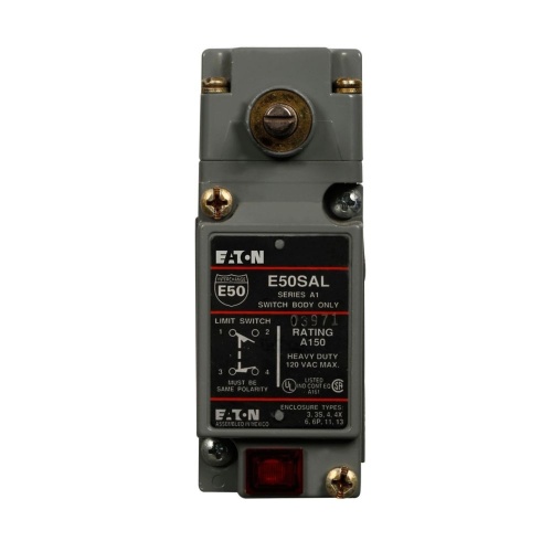 Eaton E50SA6P12 Heavy-Duty Plug-In Limit Switch
