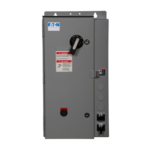 Eaton ECN5552BAK-R63/G Pump Panel w/ Circuit Breaker Disconnect - 270 Amp, 220 VAC, 240 VAC Coil, NEMA 3R