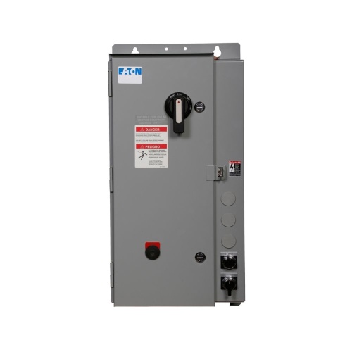 Eaton ECN5552CAK-P6R63/G Pump Panel w/ Circuit Breaker Disconnect - 270 Amp, 440 VAC, 460 VAC Coil, NEMA 3R