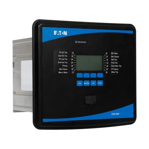 Eaton EDR-5000-2A0CB1 Distribution Protection Relay - 8 Inputs 11 Outputs
