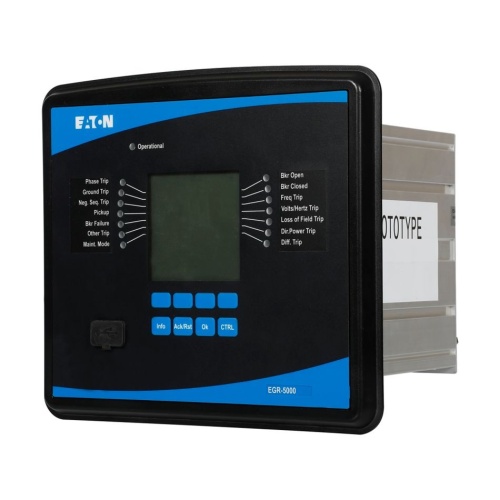 Eaton EGR-5000-2A1CB1 Generator Protection Relay - 16 Inputs 9 Outputs