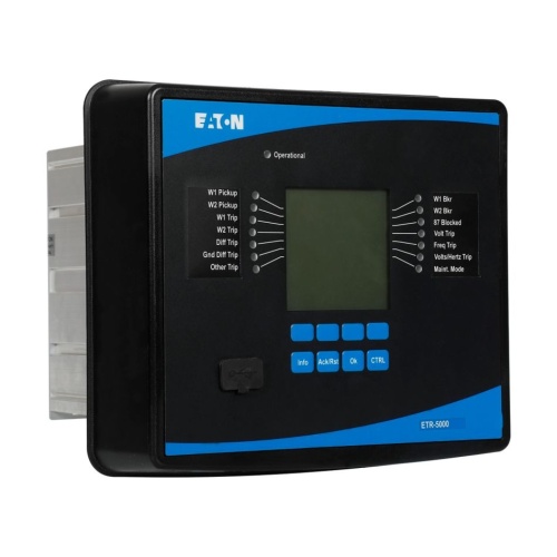 Eaton ETR-5000-2A2CB0 Transformer Protection Relay - 8 Inputs 9 Outputs