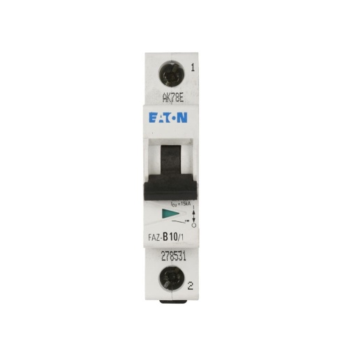 Eaton FAZ-B6/1-NA Mini CB - 6 Amp, Single Pole, 277 VAC, B Curve