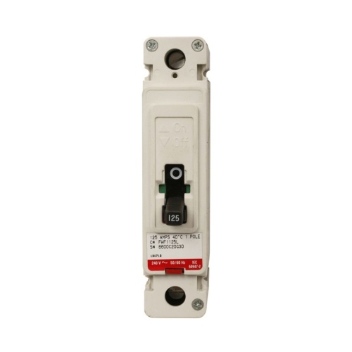 Eaton FWF1040VL Molded Case Circuit Breaker, C Series, 240 Max Volt, 40 Amp, Single Pole