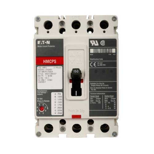 Eaton HMCPS150U4 Motor Circuit Protector