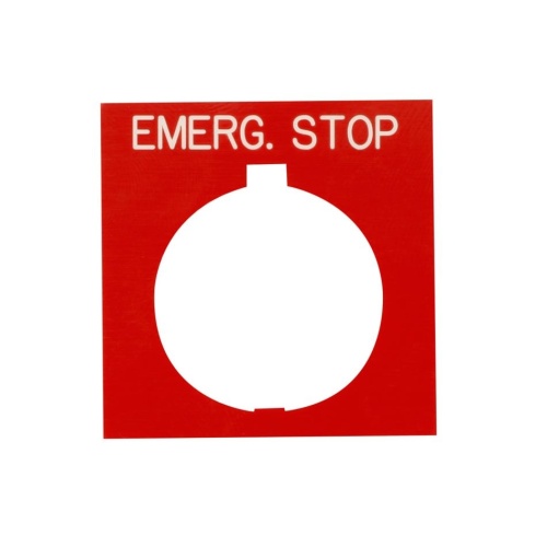 Eaton HT8SP29 Legend Plate, HT800 Series, 30.5 mm