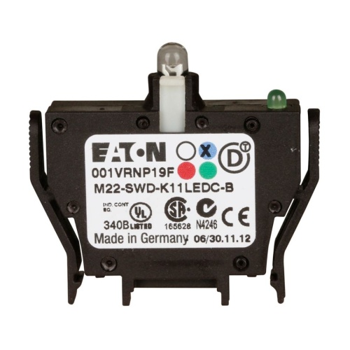 Eaton M22-SWD-K11LEDC-R - SmartWire-DT Intelligent wiring system contact/LED module