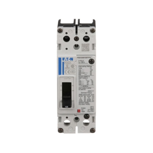 Eaton PDG12M0035TFFJ Complete Breaker - 2P, 35 Amp, 600 VAC Max Volt