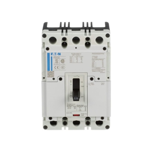 Eaton PDG23F0045TFFL Complete Breaker - 3P, 45 Amp, 600 VAC Max Volt