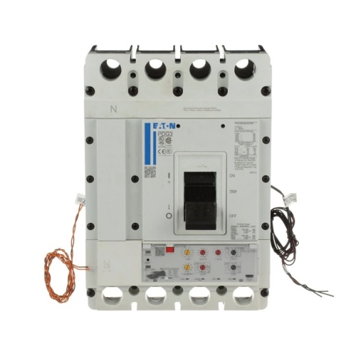 Eaton PDG34KH400E3ZL - MCCB 4P, 400 Amp, 600 VAC, 3 Frame