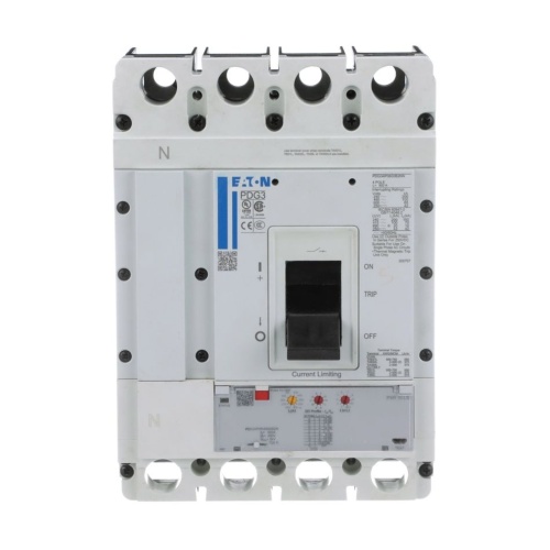 Eaton PDG34NH400B2NK - MCCB 4P, 400 Amp, 600 VAC, 3 Frame