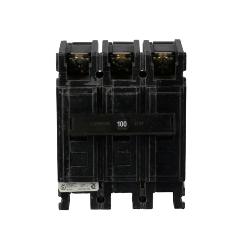 Eaton QCHW3100H Thermal Magnetic Circuit Breaker - 240 Max Volt 100 Amp