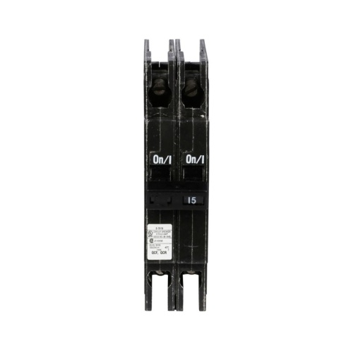 Eaton QCR2015 Thermal Magnetic Circuit Breaker - 240 Max Volt 15 Amp