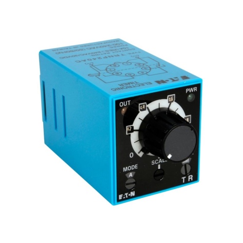 Eaton TRNP240AC Time Delay Relay - 2P DT, 240 Volt Coil, 10 Amp