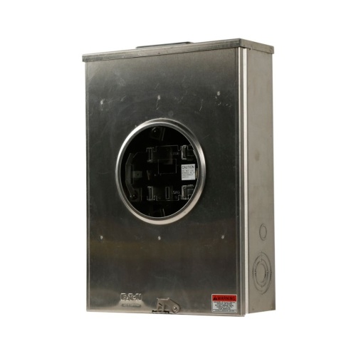Eaton UTH7336TCH - Meter Socket, 320 Amp, Single Phase, 600 VAC, 7 Jaws, 1 Socket