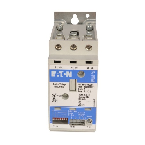 Eaton W+200M2CNC NEMA Starter 240 Max Volt