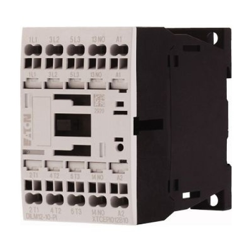 Eaton XTCEPI012B10AO - XT IEC contactor, 12 Amp, 220 VAC, Three Pole