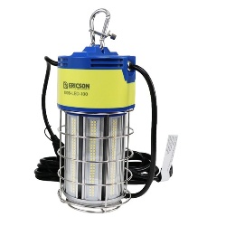 Ericson 1006-LED-100 Commercial Temp Work Light - LED, 100 Watts, 12000 Lumens, 100/277 Volt, IP64, 13 Amp, SJTW