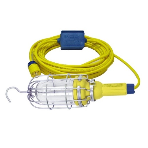 Ericson 1924-12B-LED-L Industrial Hand Lamp - LED 12V, 7 Watts, 850 Lumens, 12 Volt, Outdoor Use, 0.6 Amp, SOW