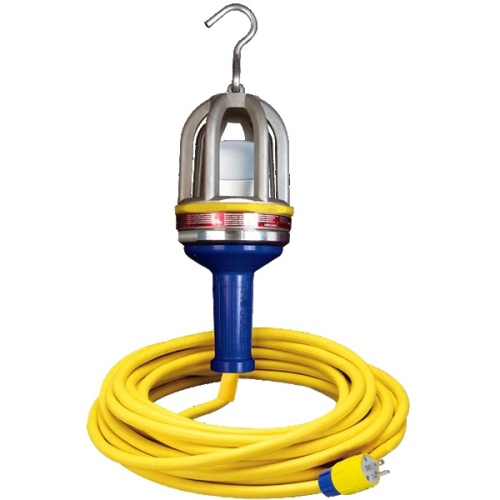 Ericson 26100-LED Hazardous Location Hand Lamp - LED OMNI, 10 Watts, 850 Lumens, 120 Volt, Class I Div. 1&2, 0.08 Amp, SOW