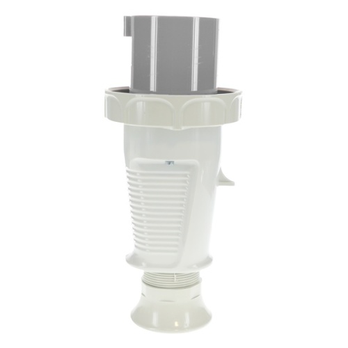 Ericson 330P5S IEC - Splash Proof Plug - Gray/Gray, IP44, 30 Amp, 277 Volt