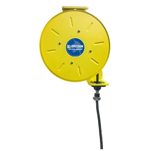 Ericson 4123-30SO-BGS-20 Pow-R-Reel Industrial Grade Cable Reel - 30 ft, Yellow