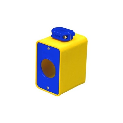 Ericson 6010 Outlet Box, Single Gang - Yellow