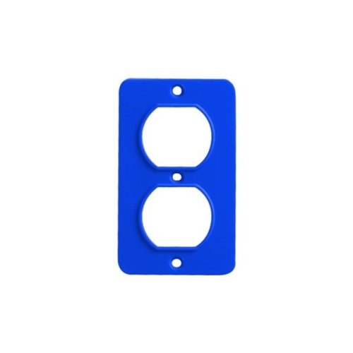 Ericson 6031 Coverplate, Single Gang - Blue