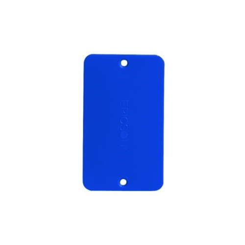 Ericson 6034 Coverplate, Single Gang - Blue