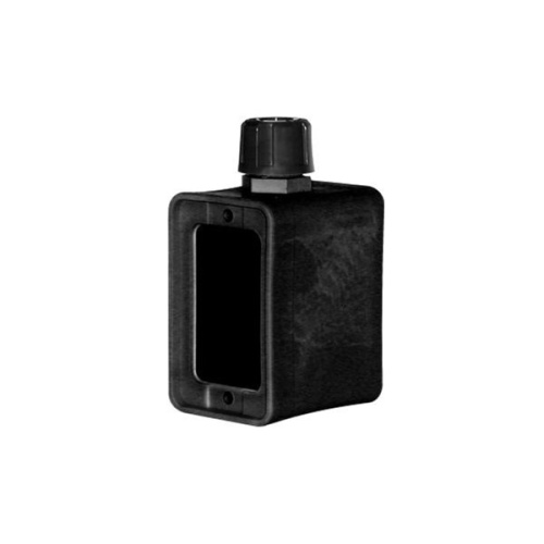 Ericson 6130B Outlet Box, Single Gang - Black
