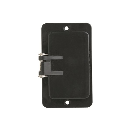 Ericson 6135B Coverplate, Single Gang - Black