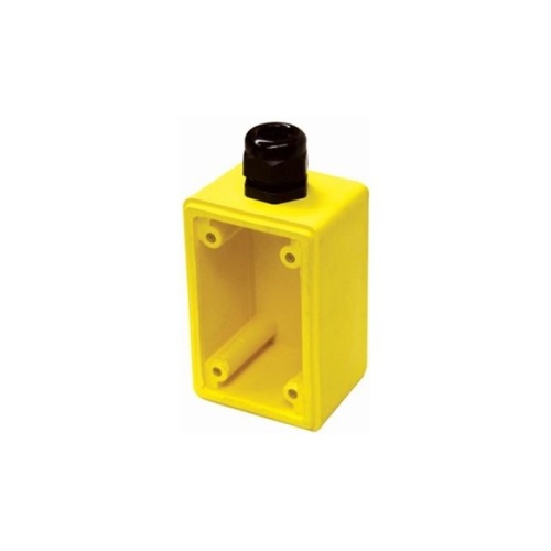 Ericson 6210NFDFK FD Box - Single Watertight - Yellow