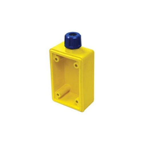 Ericson 6212NFSFK FS Box - Single Watertight - Yellow