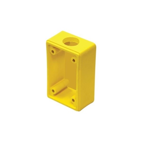 Ericson 6234FSF FS Box - Duplex Watertight - Yellow