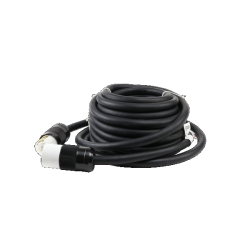 Ericson 63DSO Commercial Grade Cordset - 100 ft, 6/3, 8/1 AWG, 50 Amp, Black