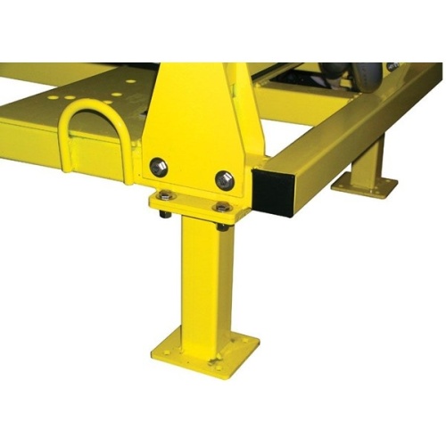 Ericson EC2L8 e-Cart Leg Stand - Steel & Aluminum - Aluminum - 6" x 8" x 8" (HxLxW)