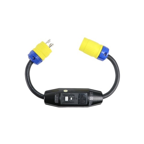 Ericson G200-10-2G-L630 Industrial Grade Inline GFCI - 30 Amp, 2 ft Cable