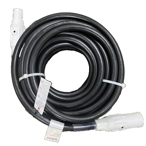 Ericson SC40MF25-W Camlock CAMLOCK Cordset - 25 ft, 4/0 AWG, 400 Amp, 600 Volt, White