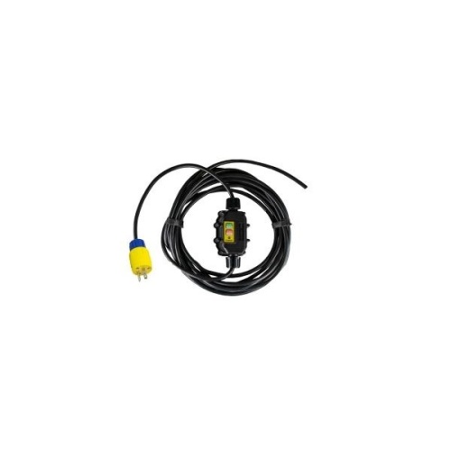 Ericson XG2R-12-25BS-15 Industrial Grade Inline GFCI - 15 Amp, 1800 Watts, 25 ft Cable, NEMA 6P