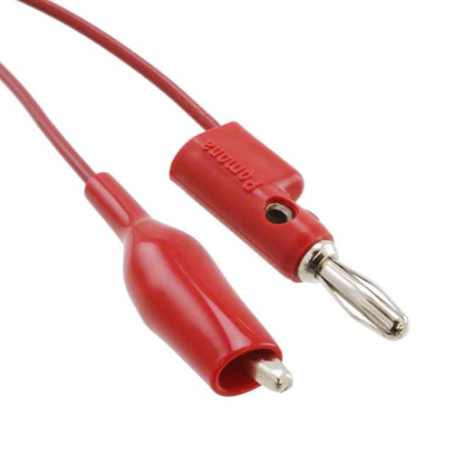 Fluke 3220-24-2 MINI CL/BANANA PLUG (RED) - 1928243