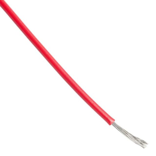 Fluke 6734-2 18 AWG PVC TEST LEAD WIRE, 50 FEET (15.2 METERS), RED - 2070605