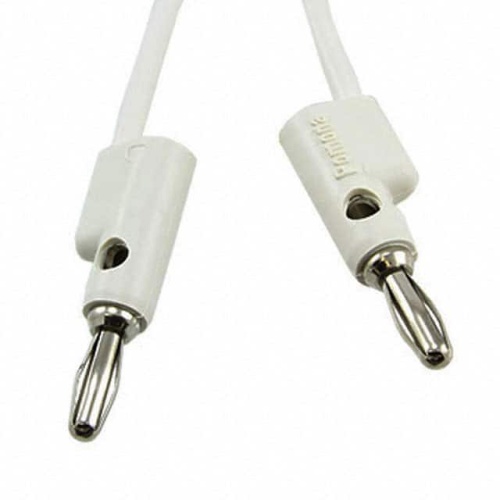 Fluke B-18-9 BANANA PLUG PATCH CORD (WHITE) - 1894512