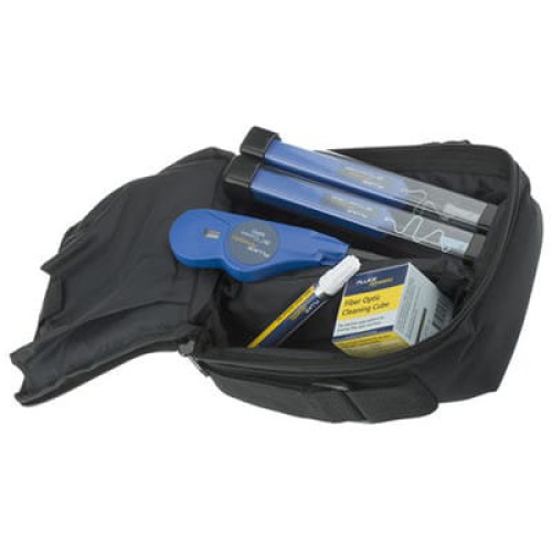 Fluke NFC-KIT-CASE-E ENHANCED FIBER OPTIC CLEANING KIT WITH ONE-CLICK CLEANERS - 4079153