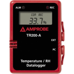 Fluke TR200-A TEMPERATURE/RH DATA LOGGER W/DIG DISPLAY AND USB - 3477302