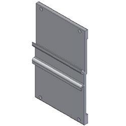 Hirschmann 943971001 WALL MOUNT PLATE - 120 MM