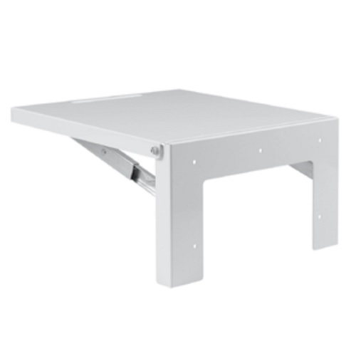 Hoffman AASHLF1818 Steel Folding Shelf 18x18 White