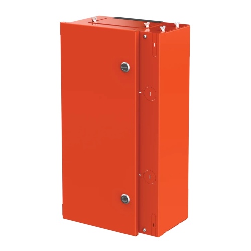 nVent Hoffman AID2212 Medium, Internal Disconnect Shield, 22x12x6.5in, Safety Orange, Steel
